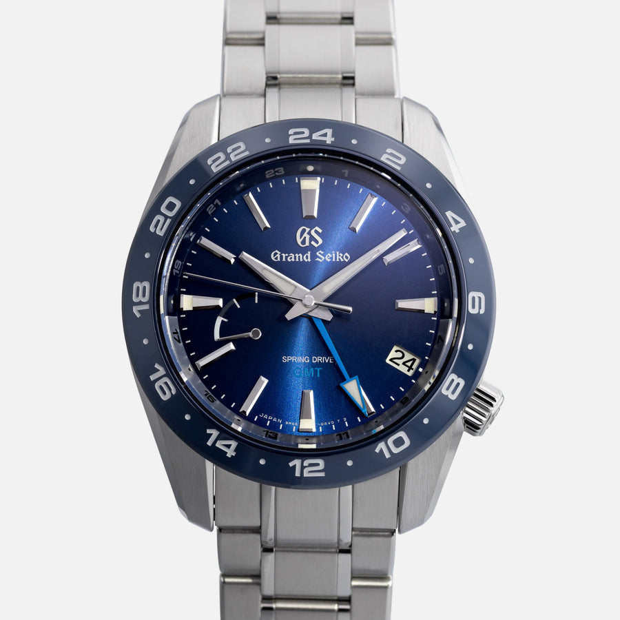 Grand Seiko Sport Spring Drive GMT SBGE255 - front view