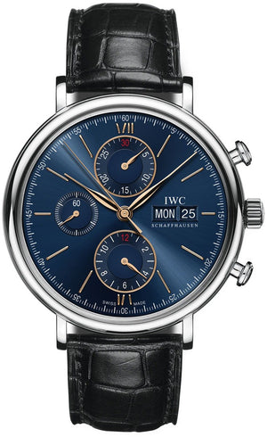 IWC Portofino Chronograph IW391036 - three-quarter view