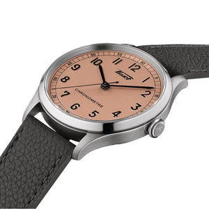 Tissot Heritage 1938 COSC 39mm - Salmon on Leather Strap T1424641633200 - caseback