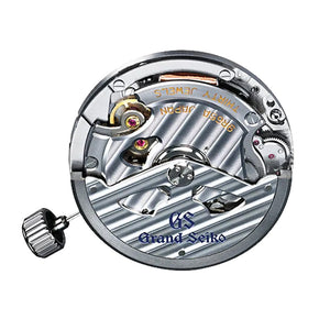 Grand Seiko "Snowflake" Heritage Spring Drive 41mm - White on Bracelet SBGA211 - dial detail