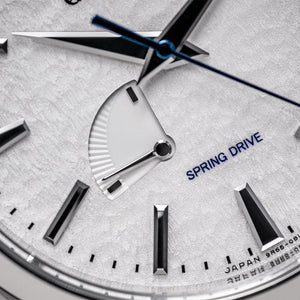 Grand Seiko "Snowflake" Heritage Spring Drive 41mm - White on Bracelet SBGA211 - caseback