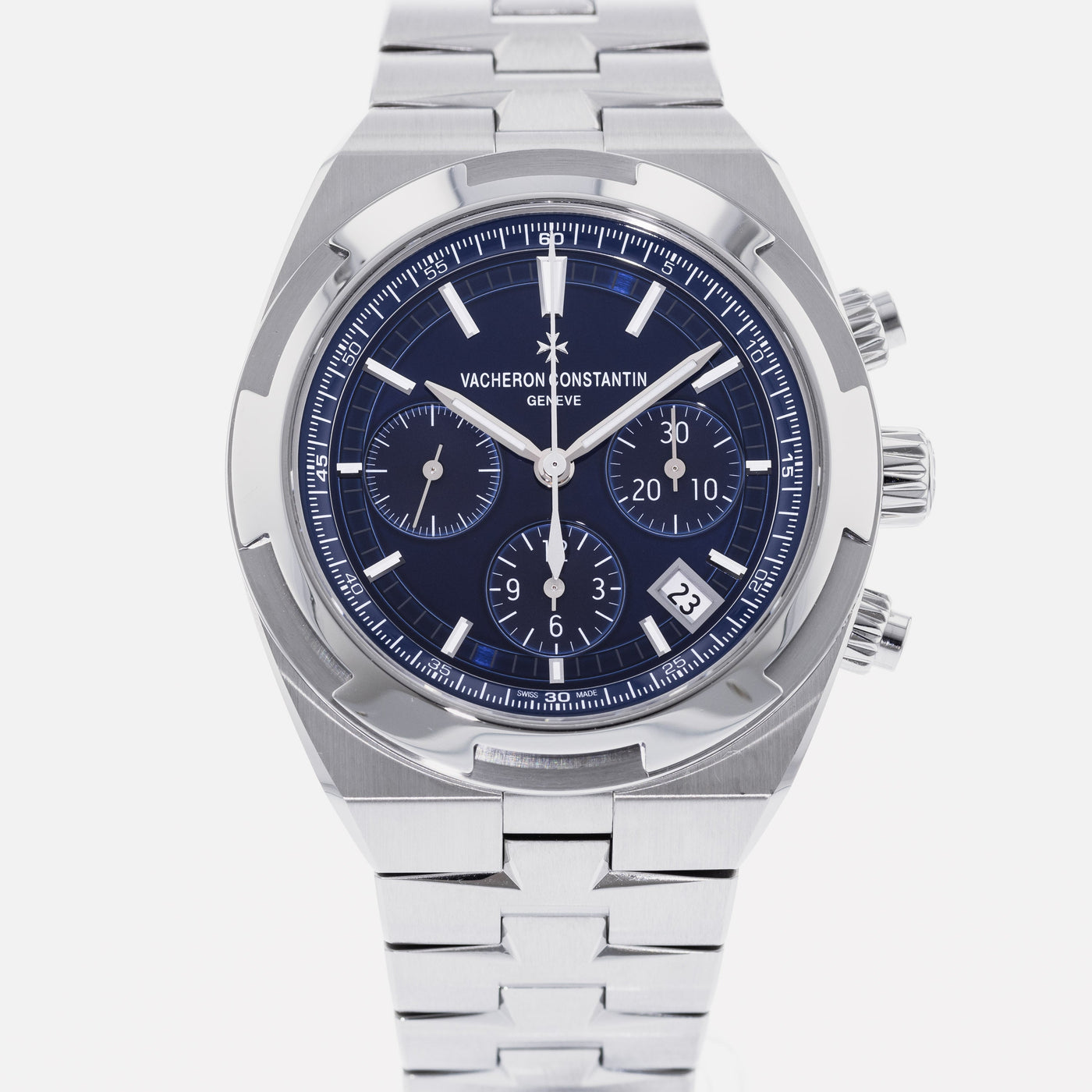 Vacheron Constantin Overseas Chronograph 5500V watch - front view