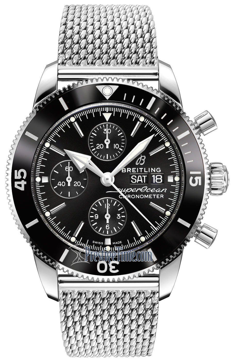 Breitling Superocean Heritage Chronograph 44 a13313121b1a1 - front view
