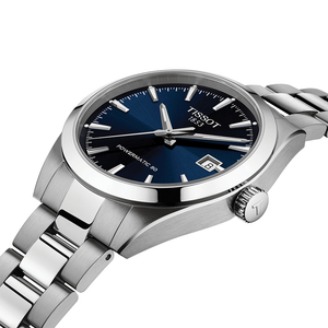 Tissot Gentleman 38mm - Blue on Bracelet T1658071104100 - bracelet and clasp