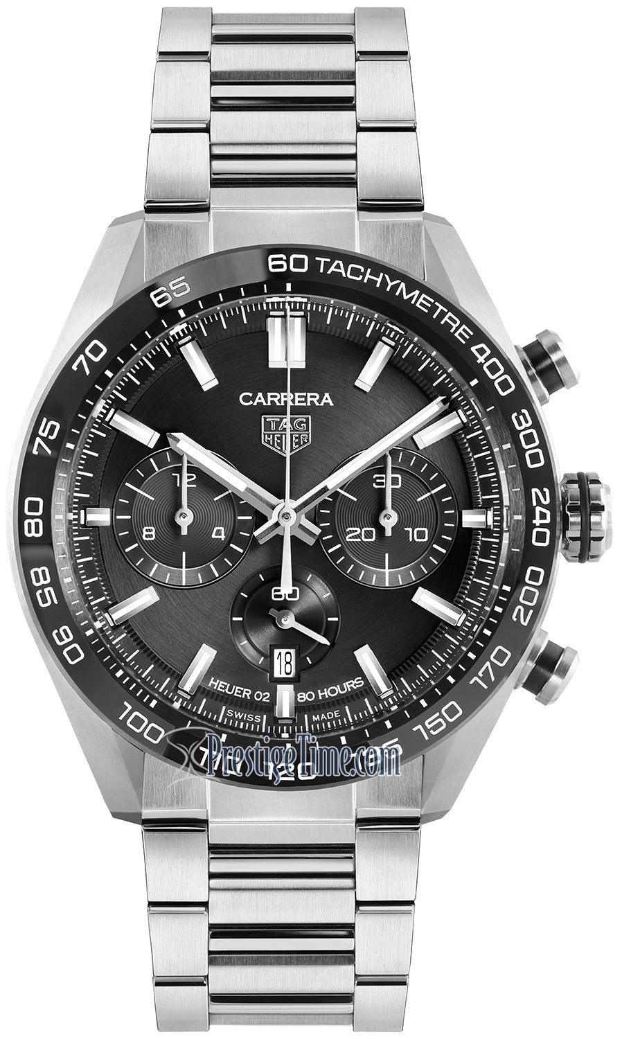 TAG Heuer Carrera Chronograph Automatic 44mm cbn2a1b.ba0643 - front view