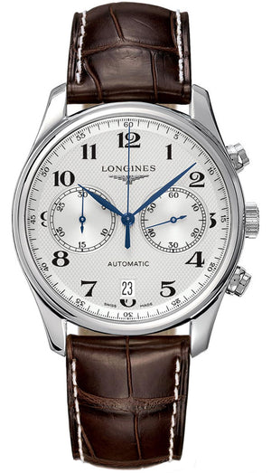Longines Master Automatic Chronograph 40mm L2.629.4.78.3 - three-quarter view