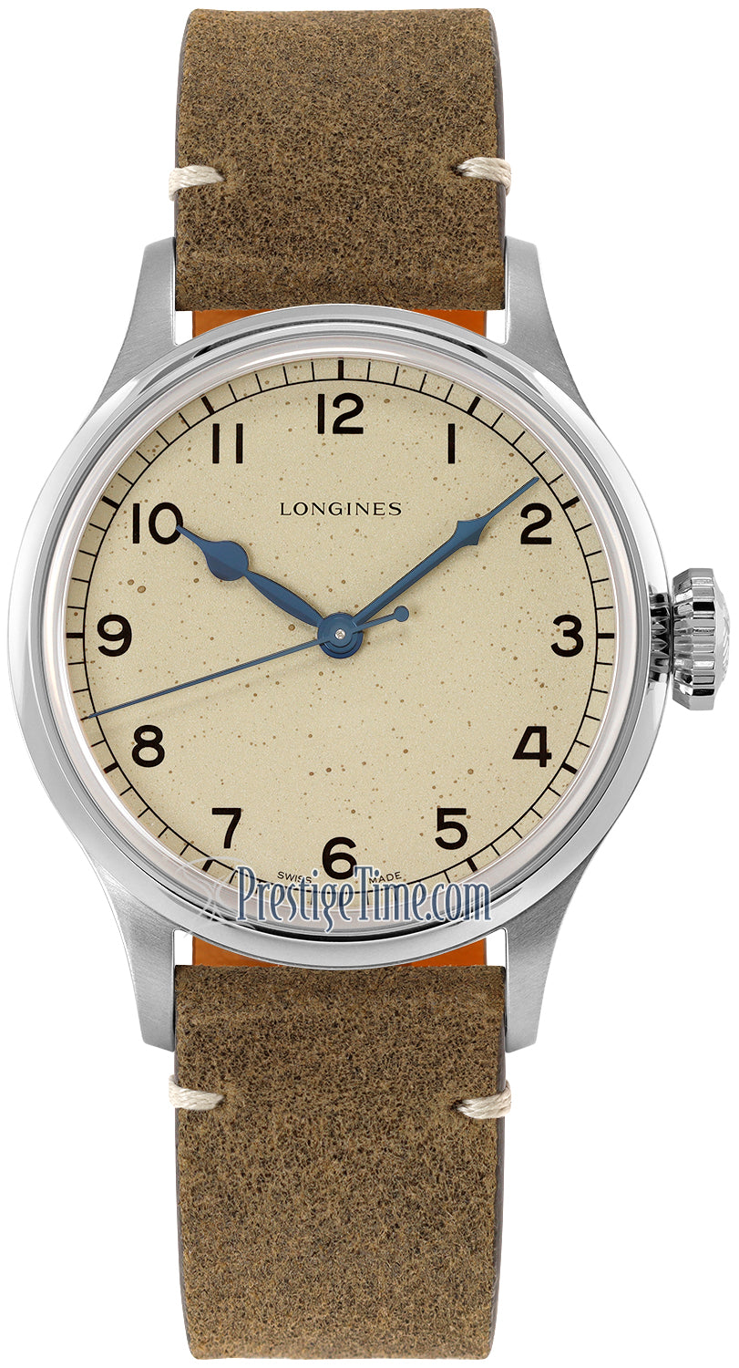 Longines Heritage Military L2.819.4.93.2 - front view