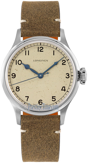 Longines Heritage Military L2.819.4.93.2 - front view