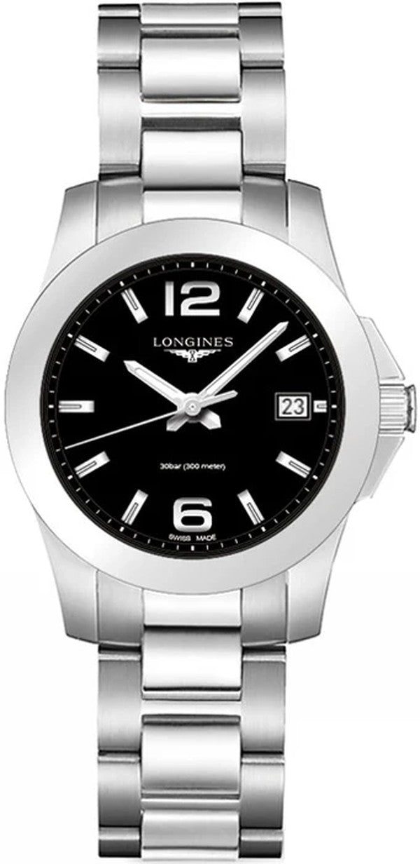 Longines Conquest Quartz 34mm L3.377.4.58.6 - front view