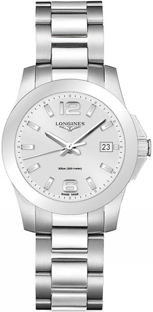 Longines Conquest Quartz 34mm L3.377.4.76.6 - front view