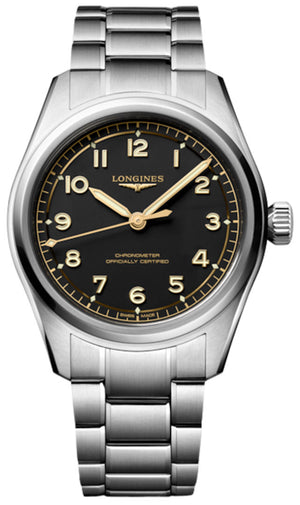 Longines Spirit Pilot 39mm L3.809.4.53.6 - three-quarter view