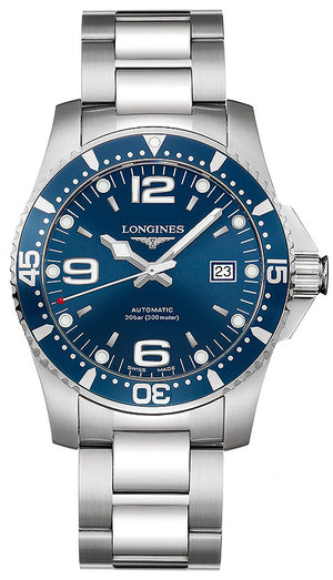 Longines HydroConquest Automatic 41mm L3.742.4.96.6 - three-quarter view