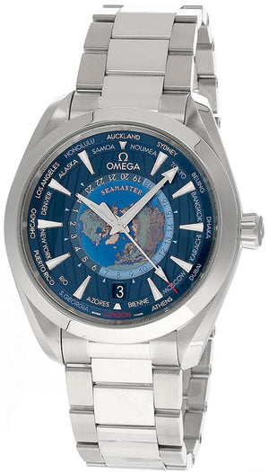 Omega Aqua Terra 150M GMT Worldtimer Co-Axial 43mm 220.10.43.22.03.001 - alternate view 3