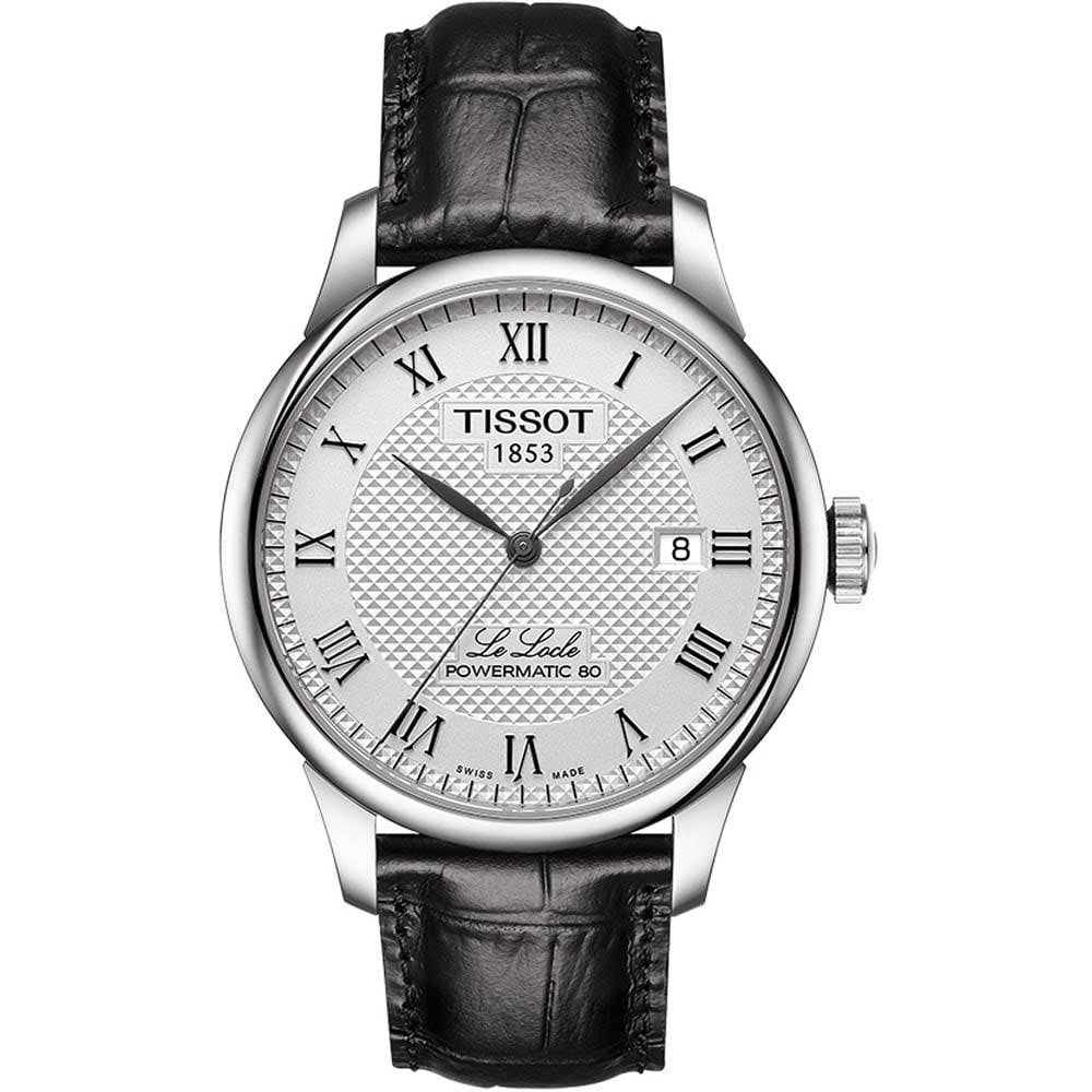 Tissot Men's Le Locle Powermatic 80 Watch T006.407.16.033.00 - front view