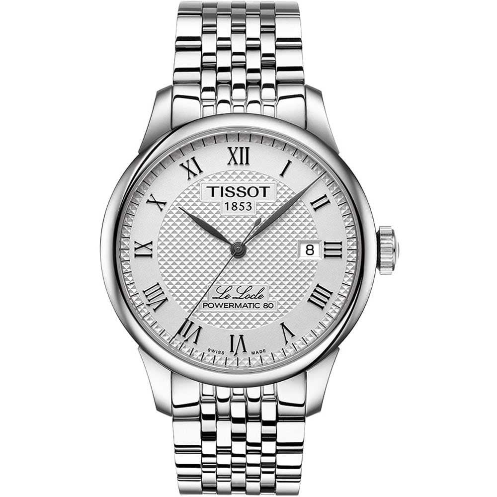 Tissot Men's Le Locle Powermatic 80 Watch T006.407.11.033.00 - front view